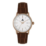 Mounte Christ Men's Watches MC 31772G-25 WHT/BRN