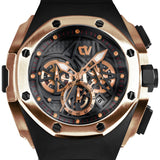Christ Verra Men's Watches CV C 71097G-38 BLK/RG
