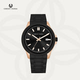 Christ Verra Jam Tangan Couple Unison Series Strap Stainless Steel CV 12061G-18 BLK CV 12061L-18 BLK