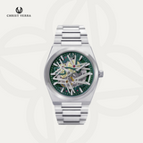 Christ Verra Casual Men's Watches Jam Tangan Pria Automatic Luxerno Series CV 110819G-11 GRN