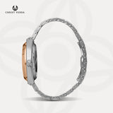 Christ Verra Casual Men's Watches Jam Tangan Pria Automatic Luxerno Series CV 110819G-14 BLU