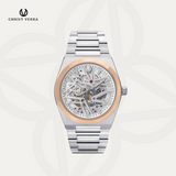 Christ Verra Casual Men's Watches Jam Tangan Pria Automatic Luxerno Series CV 110819G-14 SLV