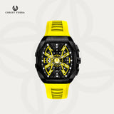 Christ Verra Casual Men's Watches CV 12080G-36 BLK/YLW