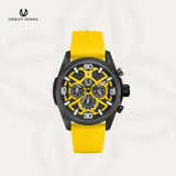 Christ Verra Casual Men's Watches CV 12254G-36 BLK/YLW