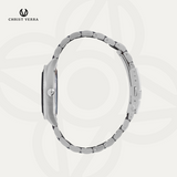 Christ Verra Casual Women's Watches Jam Tangan Wanita Tali Rantai Lady Bold CV 12351L-50 BLK