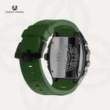 Christ Verra Casual Men's Watches Spider Sync Series CV 63034G-36 BLK/GRN LIMITED EDITION