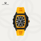 Christ Verra Casual Men's Watches Spider Sync Series CV 63034G-36 BLK/YLW LIMITED EDITION