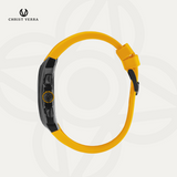 Christ Verra Casual Men's Watches Spider Sync Series CV 63034G-36 BLK/YLW LIMITED EDITION