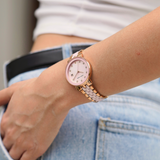 Jam Tangan Kasual Wanita Christ Verra CV 511924L-511 PNK/MOP