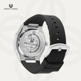 Christ Verra Casual Men's Watches Jam Tangan Pria Automatic Orbit Series CV 113956G-31 BLK FREE Set Rotary Box
