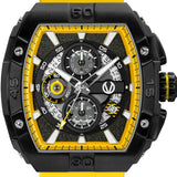 Christ Verra Casual Men's Watches CV 53606G-36 BLK/YLW