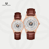 Christ Verra Jam Tangan Kasual Wanita Series Couple CV 12452L-25 SLV