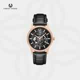 Christ Verra Jam Tangan Kasual Pria Series Couple CV 12452G-25 BLK