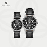 Christ Verra Jam Tangan Kasual Pria Series Couple CV 12452G-21 BLK