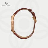 Christ Verra Jam Tangan Kasual Pria Series Couple CV 12452G-25 SLV