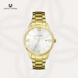 Christ Verra Jam Tangan Kasual Pria Series Couple CV 10639G-12 SLV