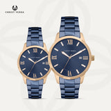 Christ Verra Women Watches Series Couple CV 10639L-1J BLU