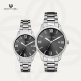Christ Verra Jam Tangan Kasual Pria Series Couple CV 10639G-11 BLK