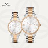 Christ Verra Jam Tangan Kasual Pria Series Couple CV 10639G-14 SLV