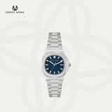 Christ Verra Jam Tangan Couple Chronograph Coppia Series CV 921548G-11 BLU CV 921548L-11 BLU