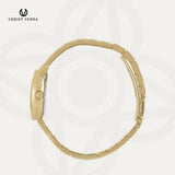 Christ Verra Casual Women's Watches Jam Tangan Wanita Tali Rantai Élora Series CV 51128L-12 GRN
