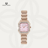 Christ Verra Casual Women's Watches Svelta Series Strap Stainless Steel CV 507925L-15 PNK