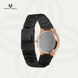 Christ Verra Jam Tangan Couple Chronograph Coppia Series CV 921548G-18 BLK CV 921548L-18 BLK