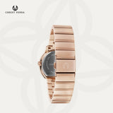 Christ Verra Casual Women's Watches Jam Tangan Wanita Tali Rantai Élora Series CV 51128L-15 BLK