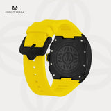 Christ Verra Casual Men's Watches Neo Drive Series CV 12349G-36 BLK/YLW SPECIAL BOX