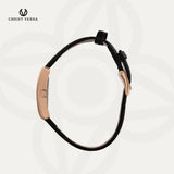 Christ Verra Casual Women's Linea Series Leather Strap CV 110617L-25 BLK
