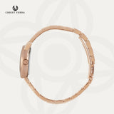 Christ Verra Casual Women's Watches Jam Tangan Wanita Tali Rantai Élora Series CV 51128L-15 BLK