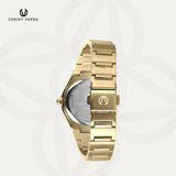Christ Verra Casual Women's Watches Jam Tangan Wanita Tali Rantai Varelle Series CV 51106L-12 WHT/MOP