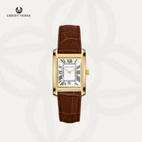 Christ Verra Casual Women's Linea Series Leather Strap CV 110617L-22 WHT