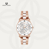 Christ Verra Casual Women's Watches Jam Tangan Wanita Stainless Steel Libera Series CV 12342L- 55 SLV