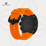 Christ Verra Casual Men's Watches Neo Drive Series CV 12349G-36 BLK/ORG SPECIAL BOX