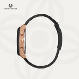 Christ Verra Jam Tangan Couple Syntra Series Strap Stainless Steel CV 12227G-18 BLK CV 12227L-18 BLK