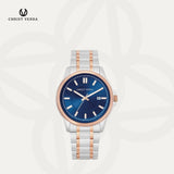 Christ Verra Jam Tangan Couple Unison Series Strap Stainless Steel CV 12061G-14 BLU CV 12061L-14 BLU