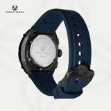 Christ Verra Casual Men's Watches Vanguard Series Strap Rubber Sillicon CV 12240G-3C BLU