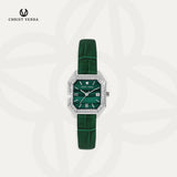 Christ Verra Casual Women Watches Svelta Series Leather Strap CV 507925L-21 GRN