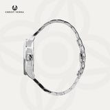 Christ Verra Casual Men's Watches Monarch Timeless Series Stainless Steel CV 110614G-11 BLU