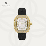 Christ Verra Casual Women Watches Glimora Series CV 53321L-32 WHT Rubber Sillicon Strap