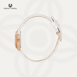 Christ Verra Casual Women Watches Svelta Series Leather Strap CV 507925L-25 WHT