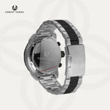 Christ Verra Jam Tangan Couple Syntra Series Strap Stainless Steel CV 12227G-10 BLK CV 12227L-10 BLK