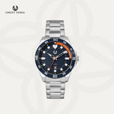 Christ Verra Casual Men's Watches Verrazo Series Stainless Steel CV 142701G-11 BLU