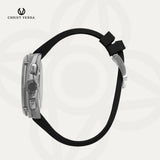 Christ Verra Casual Men's Watches Vanguard Series Strap Rubber Sillicon CV 12240G-31 BLK