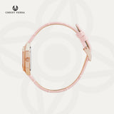 Christ Verra Casual Women Watches Svelta Series Leather Strap CV 507925L-25 PNK