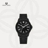 Christ Verra Jam Tangan Couple Unison Series Strap Stainless Steel CV 12061G-16 BLK CV 12061L-16 BLK