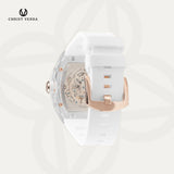 Christ Verra Casual Men's Axor Series Automatic Strap Rubber Sillicon CV 121028G-3H WHT