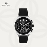Christ Verra Casual Men's Watches Senato Series Strap Leather Chronograph CV 12573G-20 BLK
