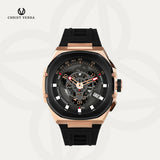 Christ Verra Casual Men's Watches Iron Series Strap Rubber CV 12467G-38 BLK
